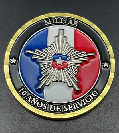 Moneda 10 AÑOS DE SERVICIO Genérica